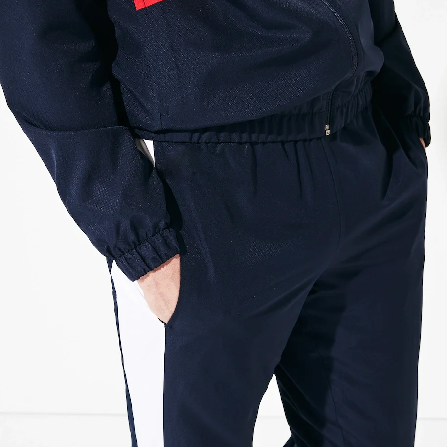 Wholesale Factory Customize Tracksuits Custom Mens Sport Colorblock Track Suit