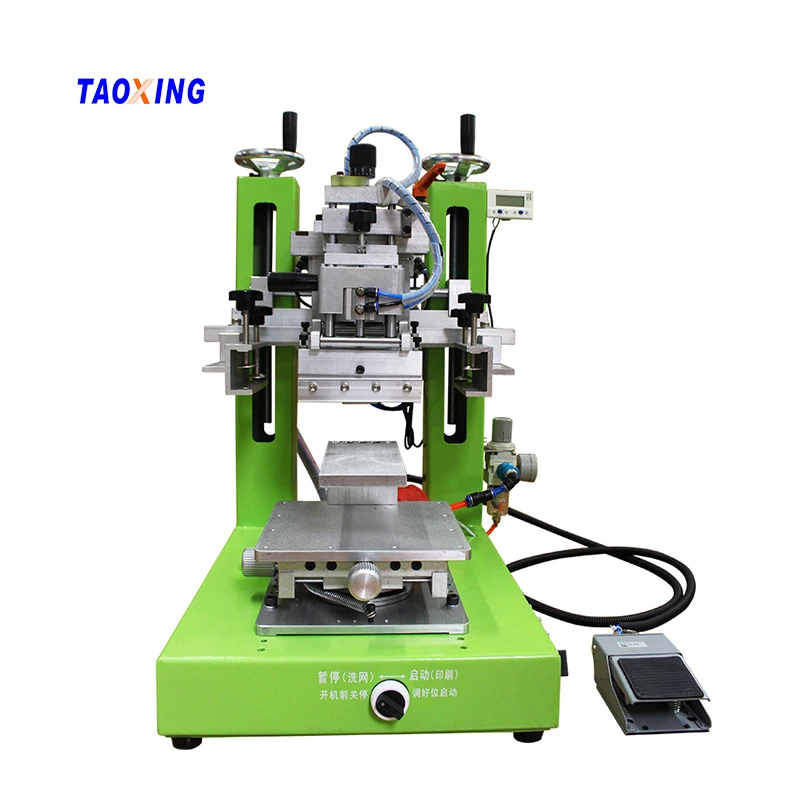 Mini Small Desktop Flat Silk Screen  Printing Machine for Promotional Product Printing