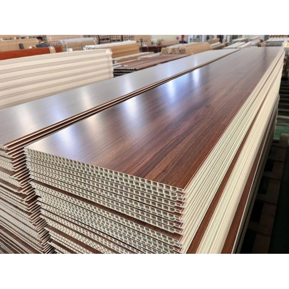 WPC Wall Panel Unique Design WPC Interior Fluted Panel Interior Wall Panel