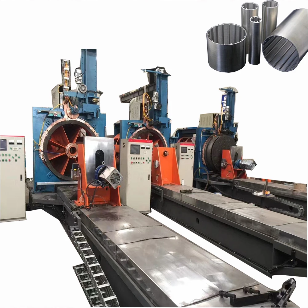 Johnson Screen Pipe Welding Machine Automatic Stainless Steel Wedge Wire Screen Tube Welding Machine