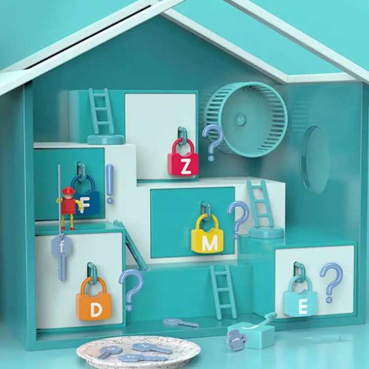 
Unlocking Set Educational Montessori Toy for Toddlers Unlock toy children Montessori 