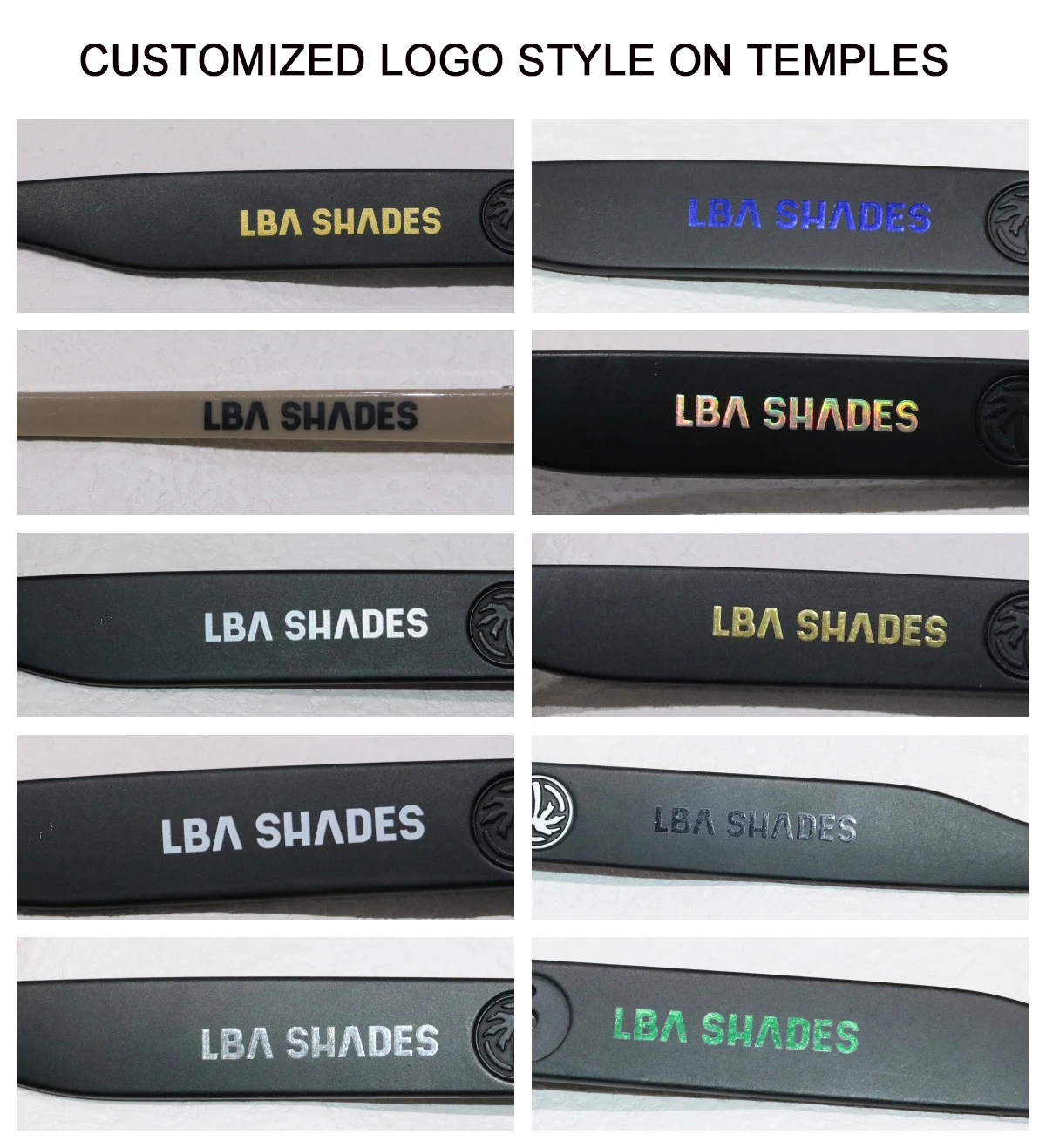 LBAshades 2023 новые модные солнцезащитные очки в овальной оправе люксовые брендовые дизайнерские оптом пользовательские оттенки