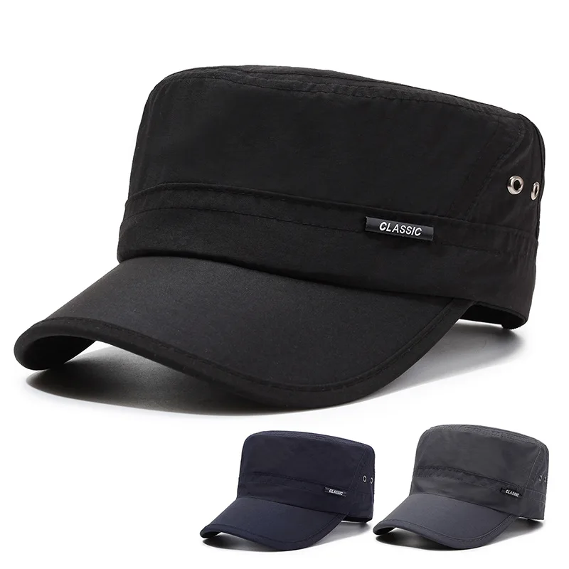 BSBH Vintage Cotton Dad Hat Soft Custom Adjustable Baseball Cap Trendy Trucker Hat with Rope for Men