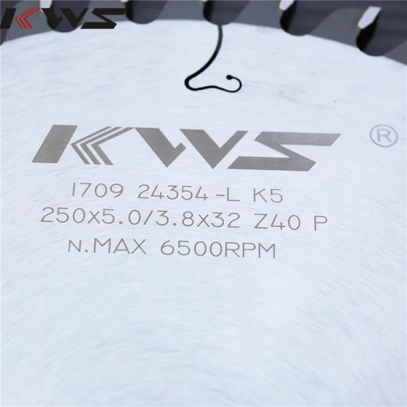 KWS hoja de sierra corte aluminio 10 pulgadas пильные лезвия 250 мм 32 uddelohm круглые пилы 250x32 алюминиевая резка