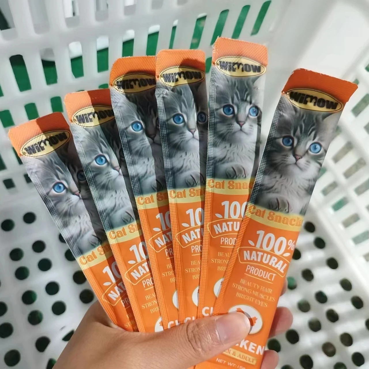 Chicken Natural Functional Pet Food 85g/pc Fresh Wet Cat Food Fish/chicken Shreds Canned Cat Treats