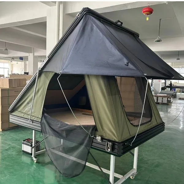 New Upgraded Rooftop Tent High Configuration Quality Triple Channels Floor Aluminum Roof Top Tent