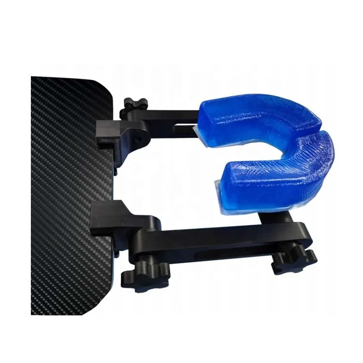 JQ-026C Neurosurgery use Carbon fiber three needle holder U- shaped headstock Carbon fiber mayfield imaging head frame