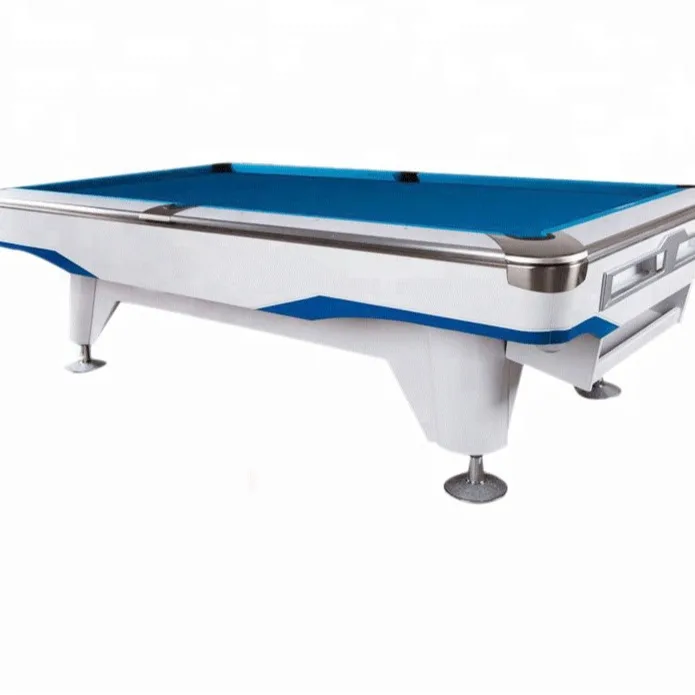 Bojue Hot Selling Customizable Size Solid Wood Cushion Bluestone Slate American style billiards pool table