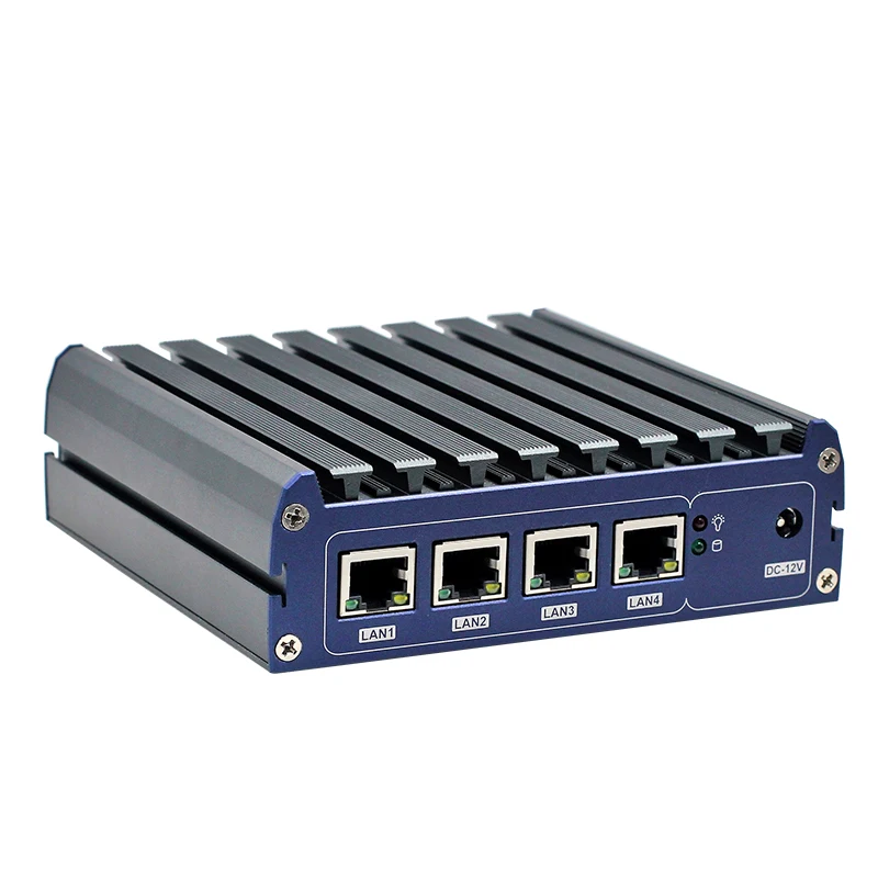  ATOM E3845 VPN сервер Мини ПК с 4 Гб оперативной памяти quad core Безвентиляторный pfsense брандмауэр сенсорным экраном порта Lan (локальной сети маршрутизатор поддержкой AES-NI