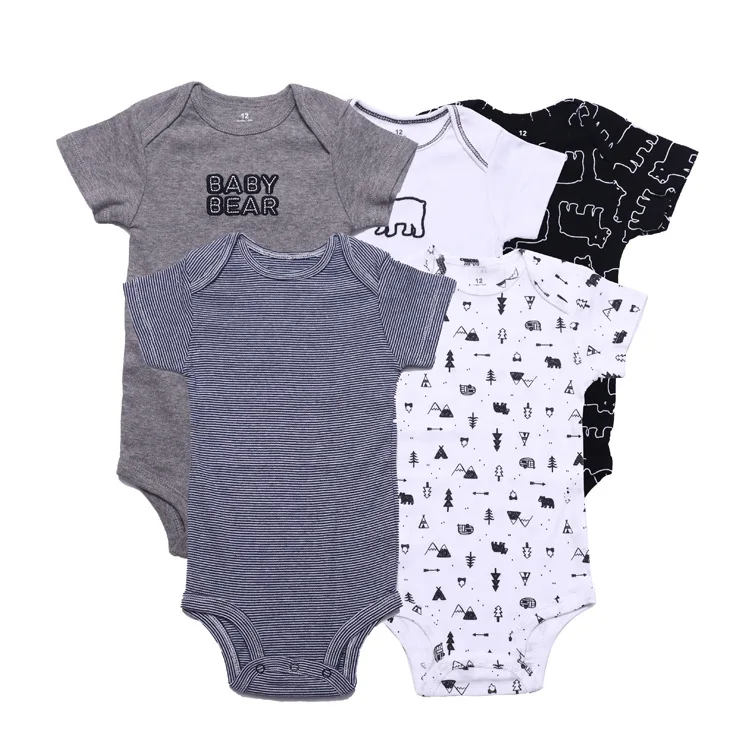 
Wholesale summer cotton newborn baby romper clothes baby rompers 