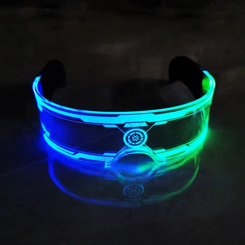 Top Fashion Apollo luminous led glasses creative party led light up sunglasses party supplies