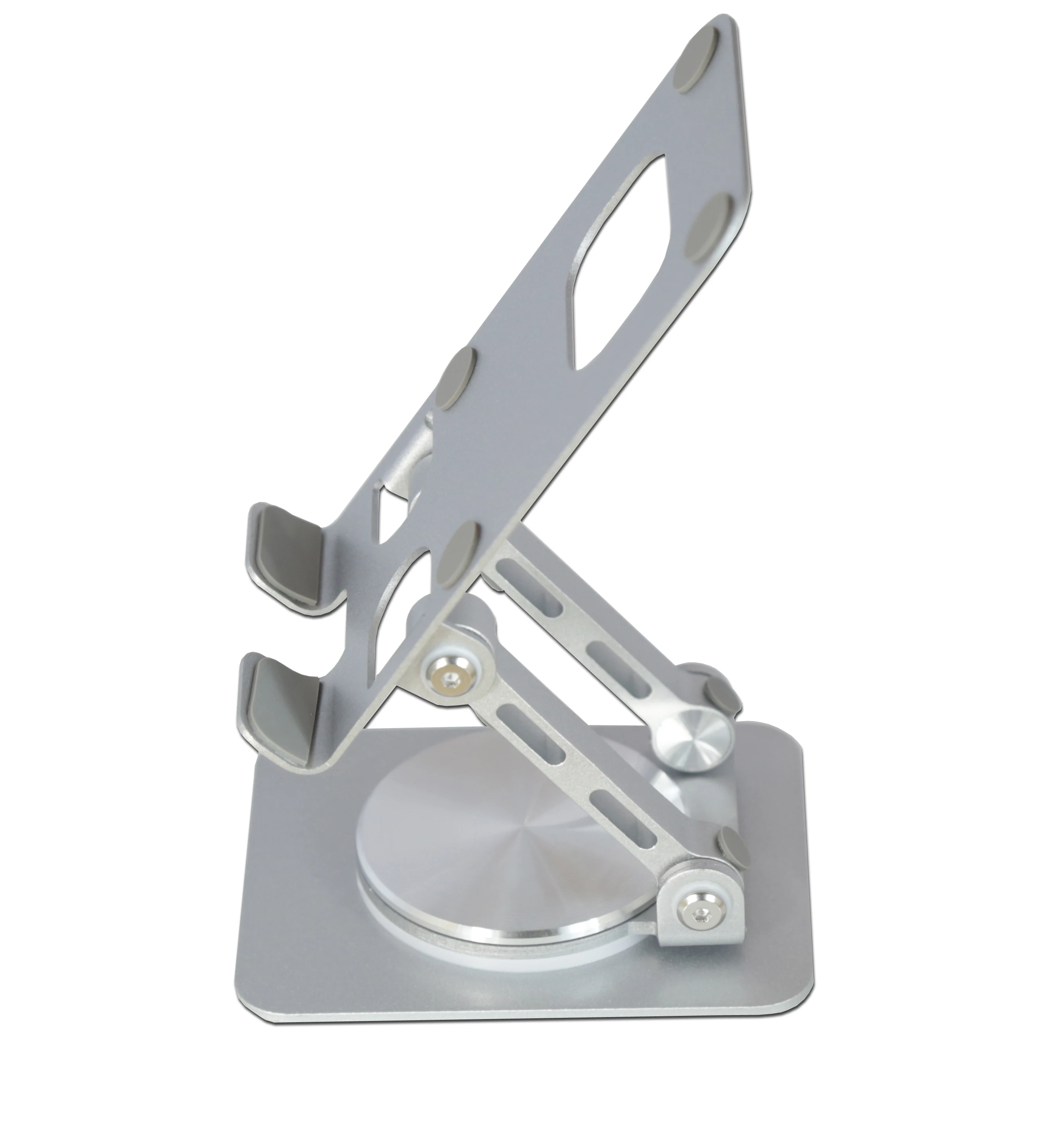 New Coming High Quality Foldable 360 Rotation Mobile Phone Holder Stand Aluminum Alloy Desktop Tablet Holder For ipad