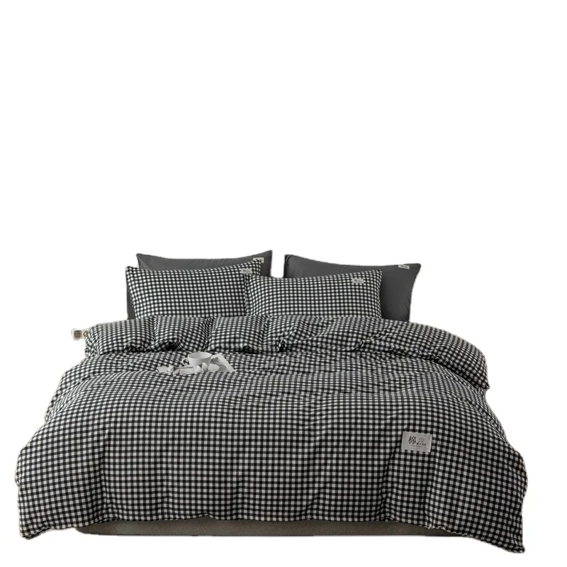 Popular best selling comforter  super king size printed jacquard cotton hotel  bulk bed set bedding set duverts bedding sets