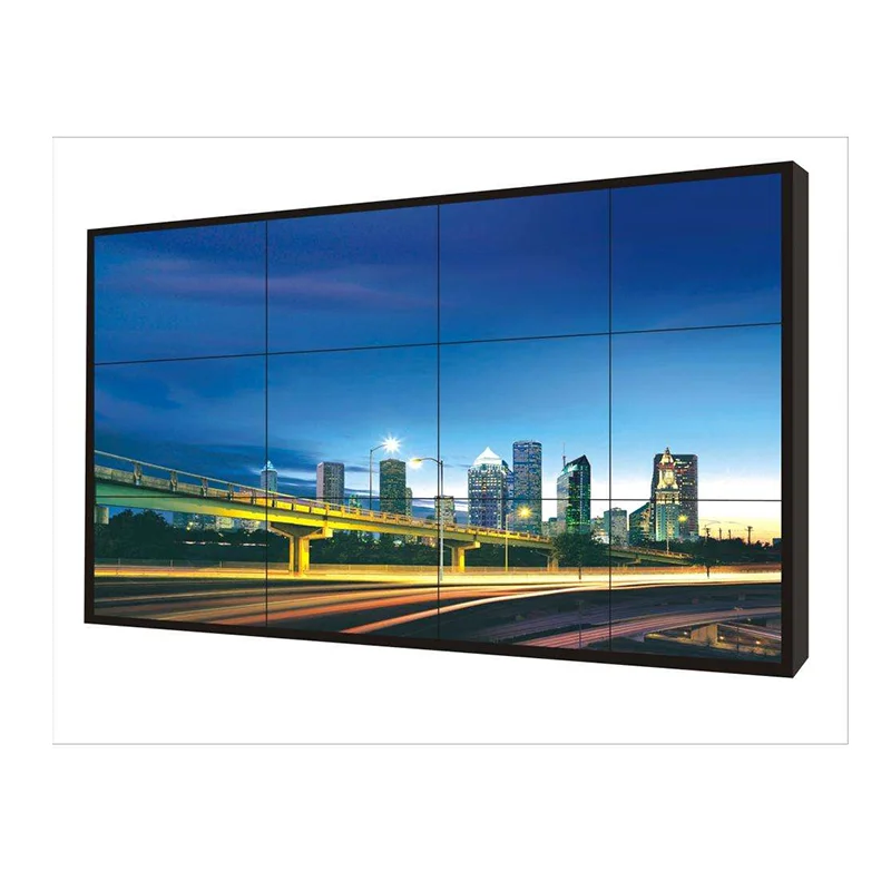 3D Light Fan Hologram Projector Screen LCD Video Wall 4K Narrow Bezel Splicing Screen