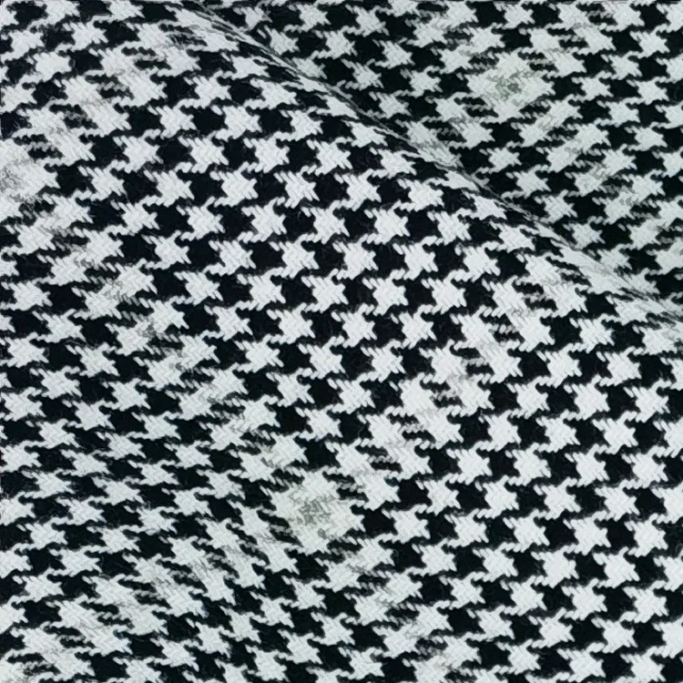 Warm and breathable brushed 3% wool and 97% cotton flannel fabric popular in 2024 for scarves dresses pillows