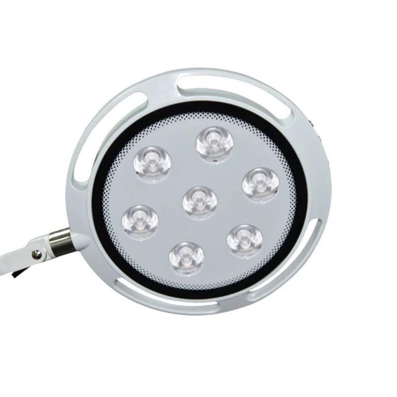 Портативный СВЕТОДИОДНЫЙ 250 мм мобильный стоматологический ветеринарный лампа для микрохирургии электрическая Операционная Хирургическая Лампа из пластика и металла