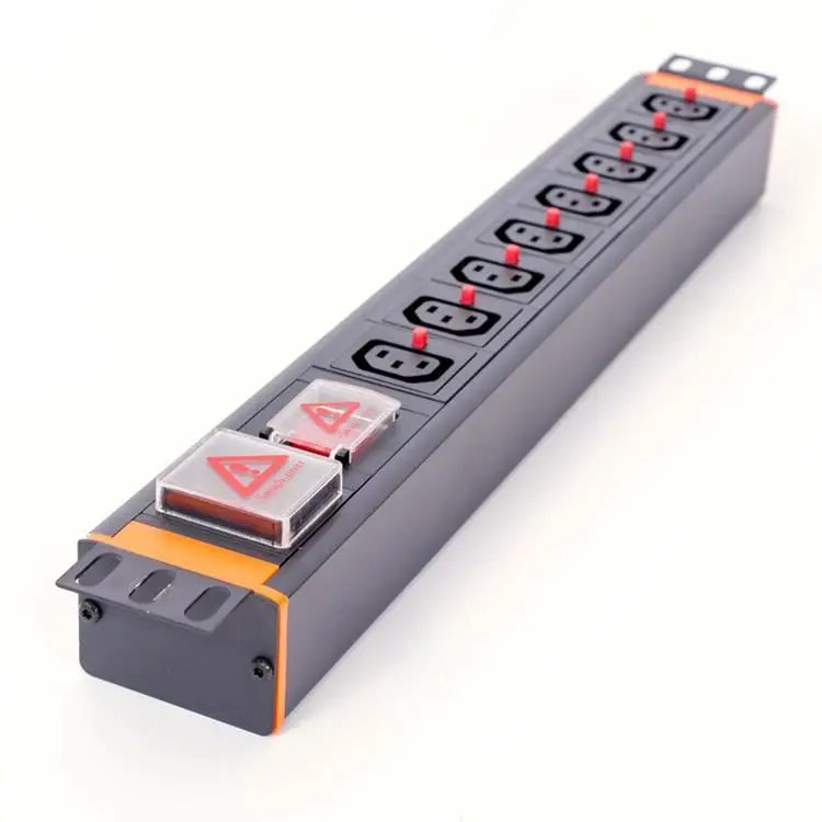 Yosun PDU Socket Strip High Temperature Resistance power distribution equipment With 2 Polo Switch