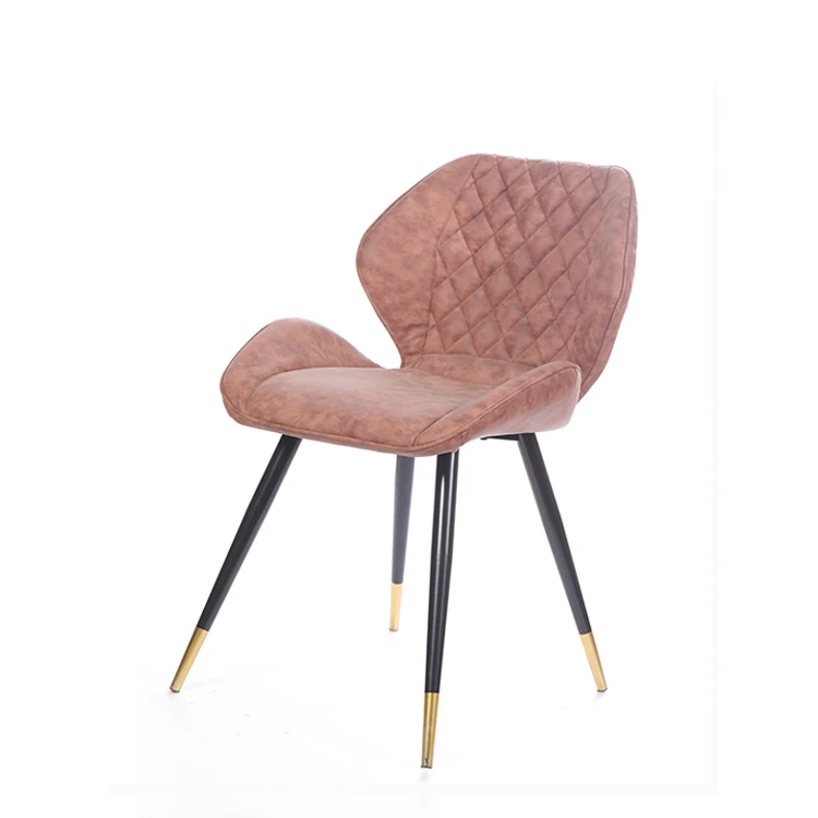
buy small white pink velvet gold dinner chair 