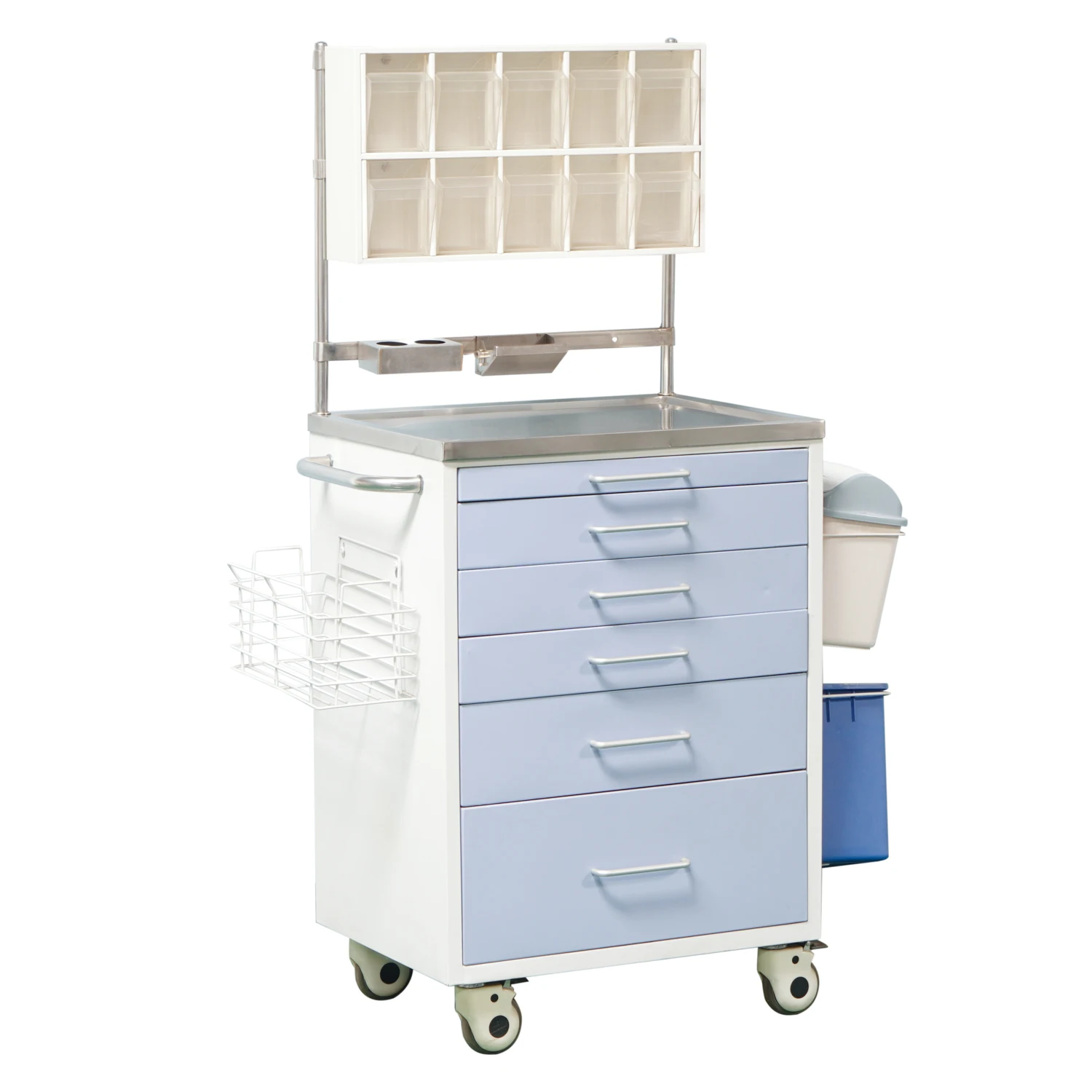 Hospital Medical emergency  Cart/Crash Trolley for sale