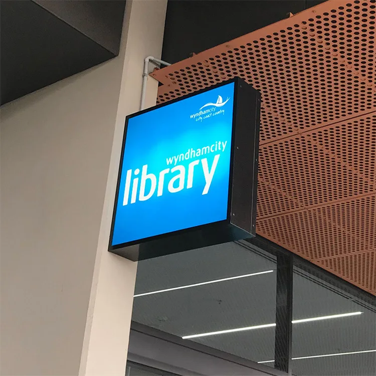 Design Acrylic Lightbox Signs Outdoor Commercial Decorative Walls Artistic Lightbox Signs