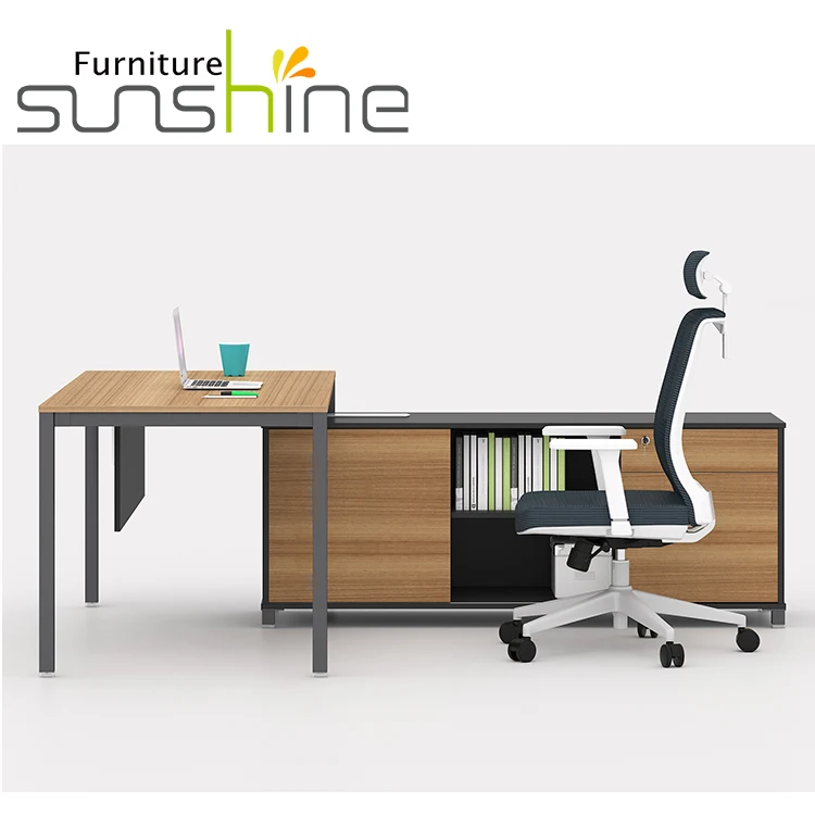 Modern Cubicle Person Workstation For Staff Learning China Furniture Factory Wholesale Boss Manager Ceo L Shaped Office Table