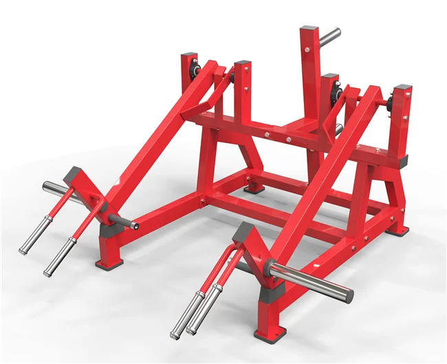 Shandong Lanbo Plate loaded free weight factory price gym equipment Body building training ISO Squat pull