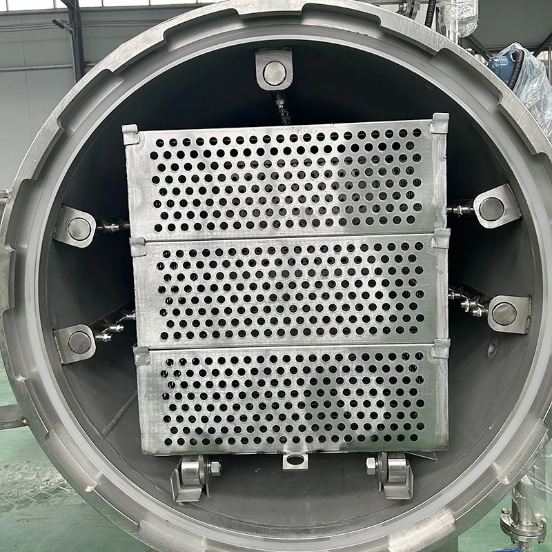 vertical steam pouch sterilized cooking small instant meat tuna fish canning food process sterilizer retort autoclaves machine