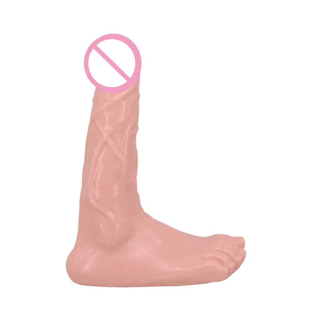 Pussy Foot Sex Huge Dildo Realistic Hand Shaped Dildo Toy Female Masturbator New Design Dildo For Couples