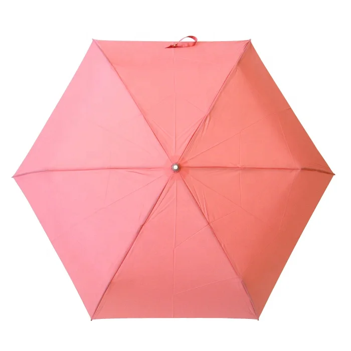 Cheap!Lightweight type for women  fiberglass bone  easy to carry  plain fold umbrella | made to order