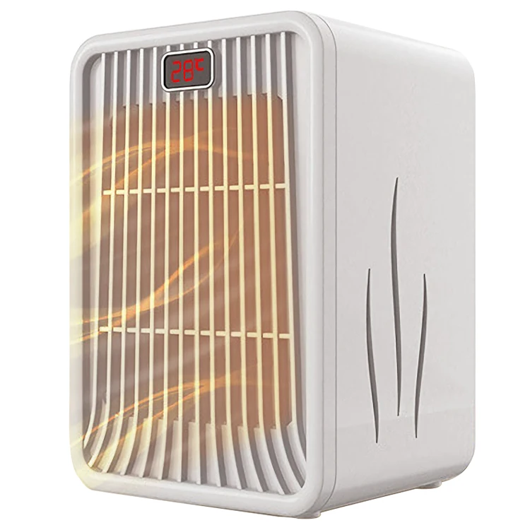 800w-1500w Electric Room Shaking Home Electric Fan Heaters With Hidden Handle