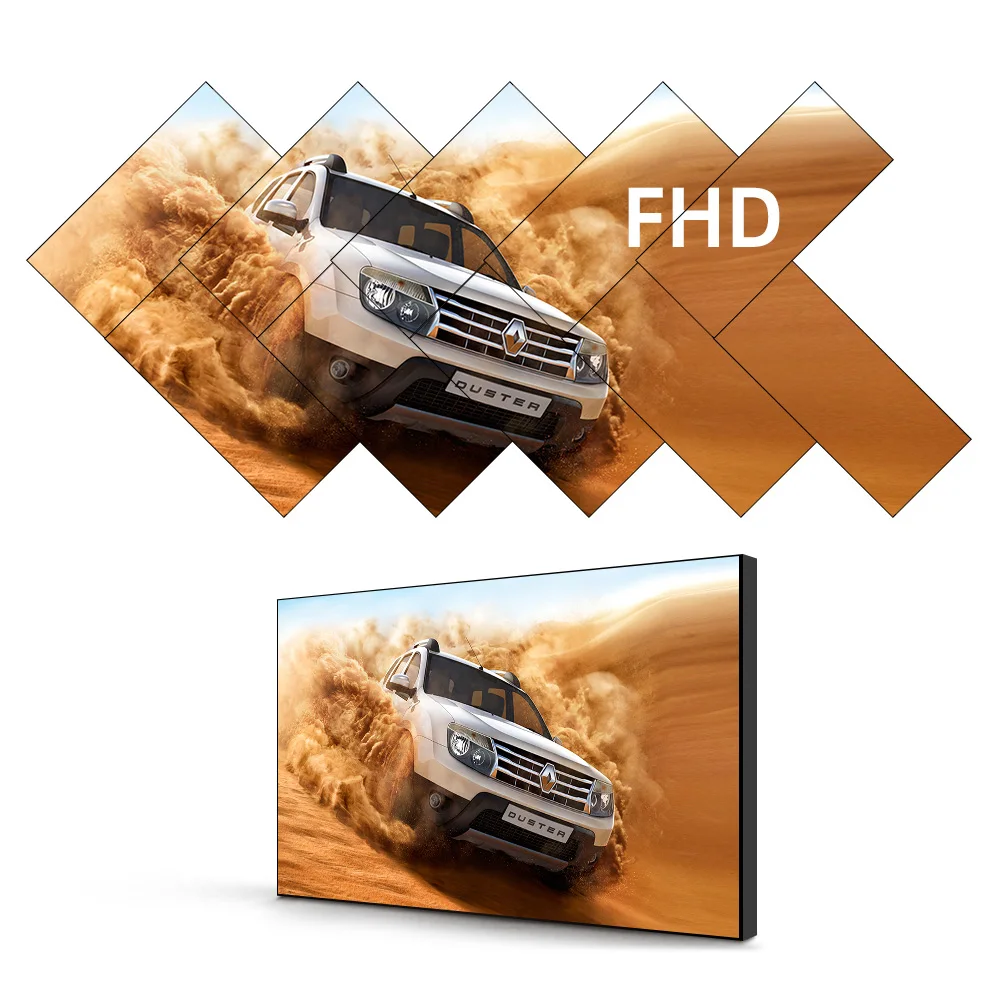 5x5 46 49 55 65 inch ultra narrow samsung lcd video wall