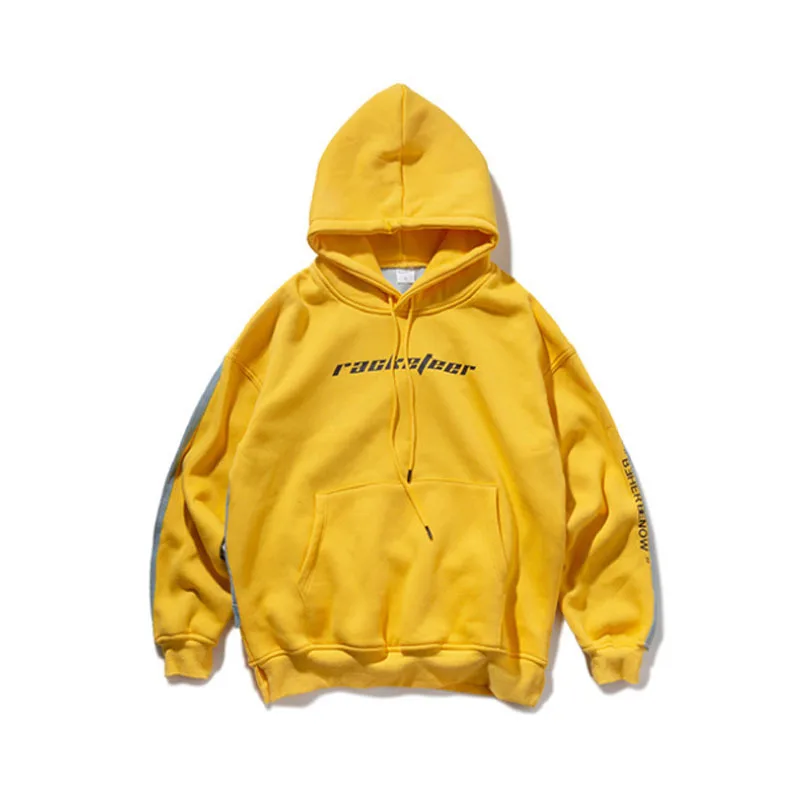 Горячая Распродажа Новый мужской свитер двойные штаны с фальш-вставкой, в стиле «хип-хоп» модная брендовая одежда в ковбойском стиле с капюшоном пуловер с капюшоном утолщенная теплая камуфляжная куртка