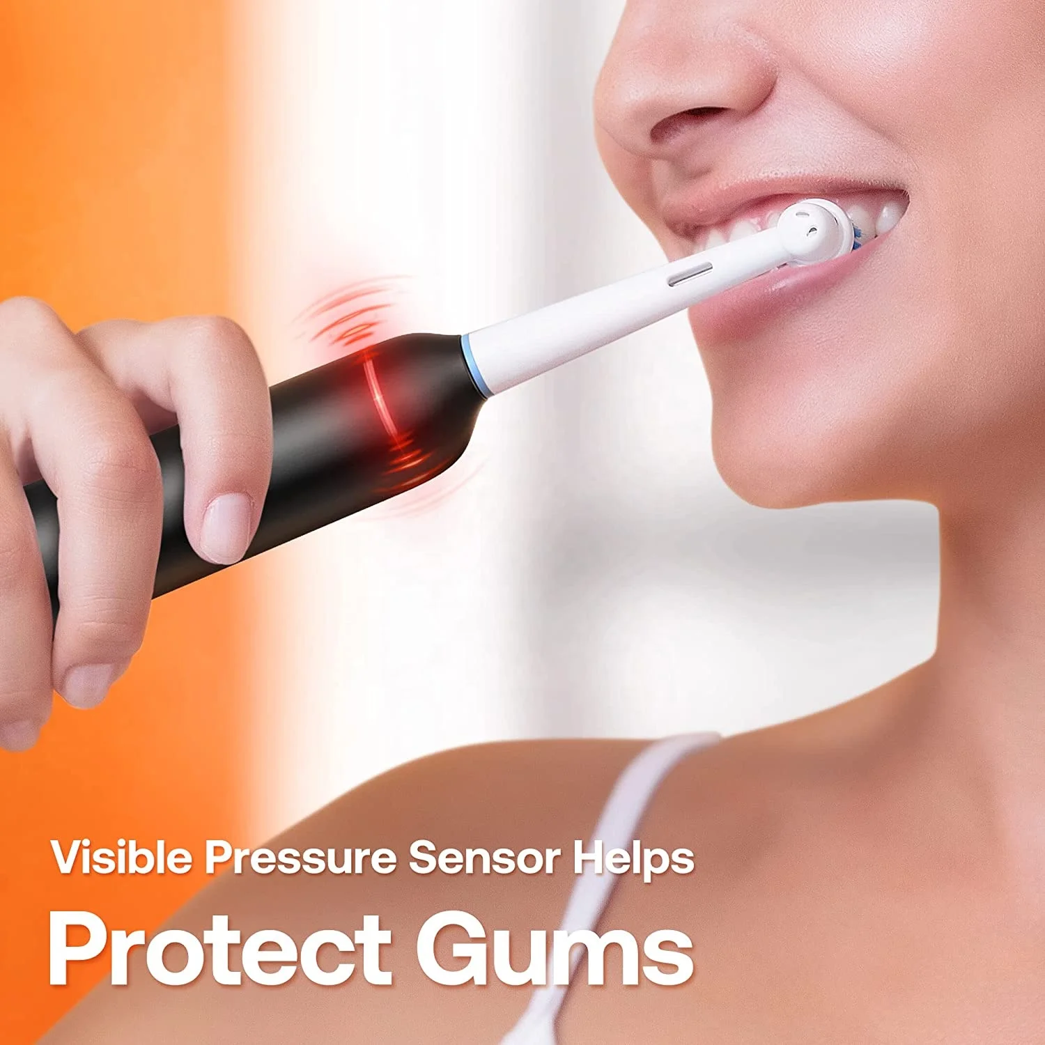 Bitvae BV R2 5 Rotating Electric Toothbrush for Adults with Pressure Sensor