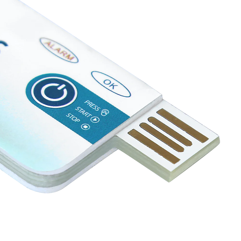 High Quality Cold Chain Electronic Thermometer USB Humidity Data Logger Temperature Data Tracker