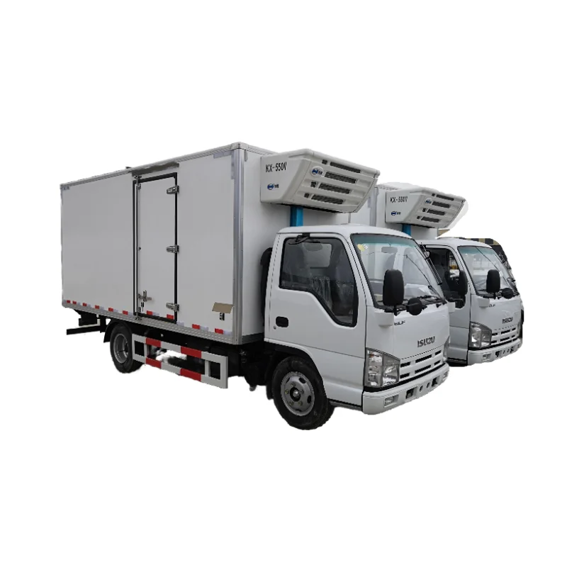 Manufacturer direct sales hot selling ISUZU 100P 4X2 QEN50503XLCE refrigerator truck, small refrigerator truck, cheap price