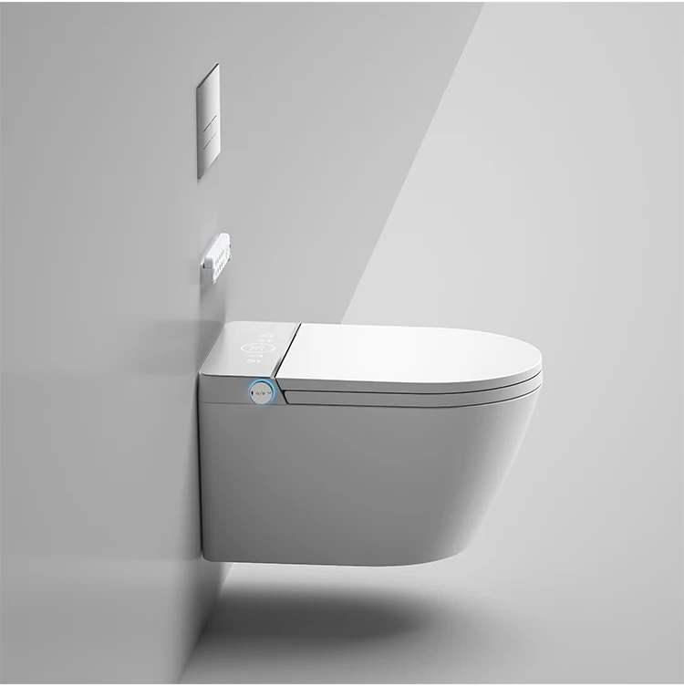 KD-TG1A Luxury Hotel Bathroom European Standard Wall Mounted Smart Toilet Egg with Automatic Flushing Intelligent WC Closet