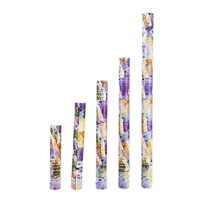 Popular Design Prop Toy Euros Party Shooter Party Popper Confetti Cannon For Celebration