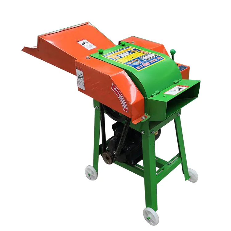 high quality crop straw crushing chopping machine horizontal forage kneading cutting machine