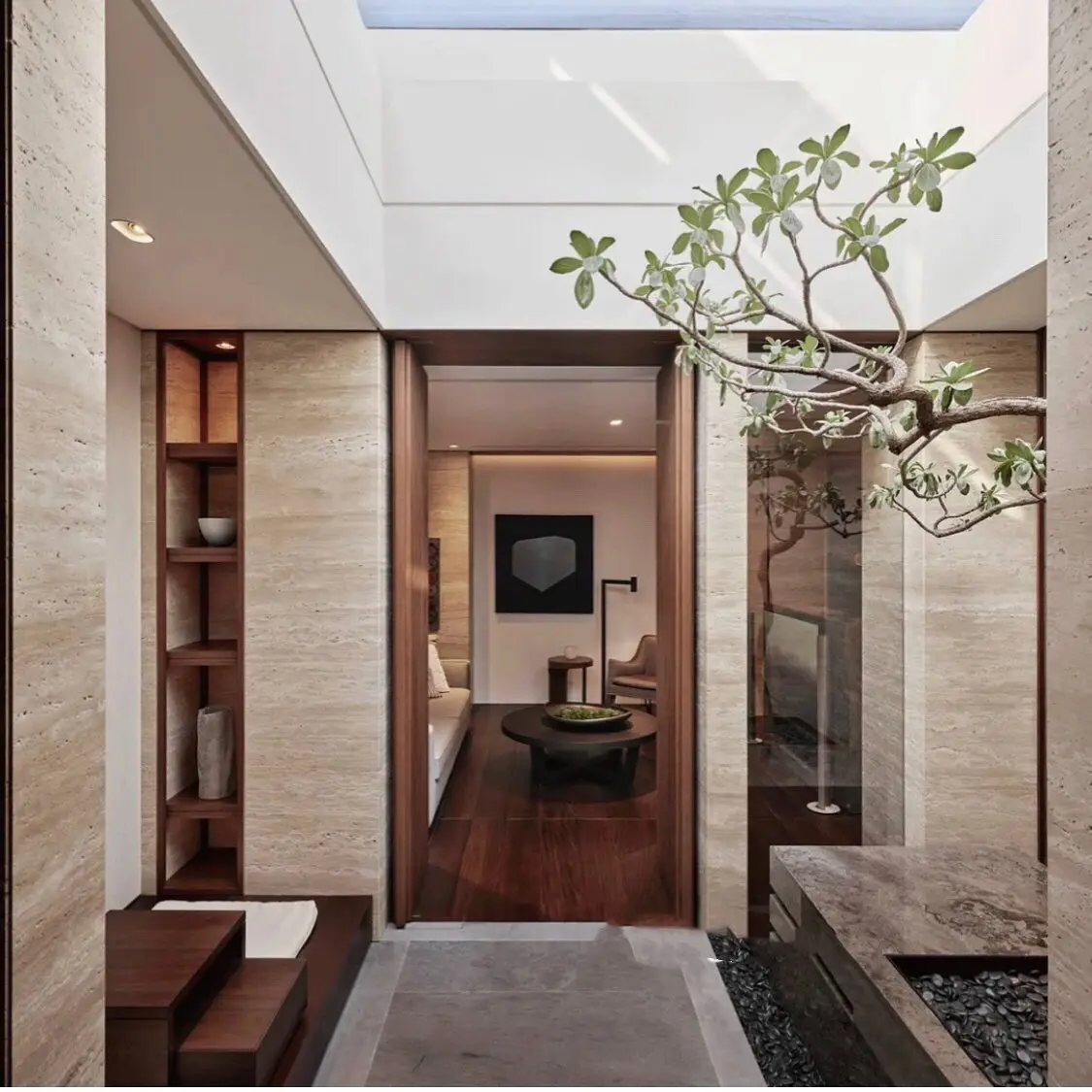 Tumbled Travertine Tile Beige Travertine Stone Natural Travertine Marble