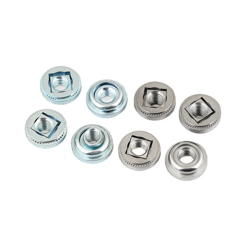 High Quality Type AS AC LAC LAS Threaded Carbon Steel Self Clinching Floating Clinch Nuts For Sheet Metal