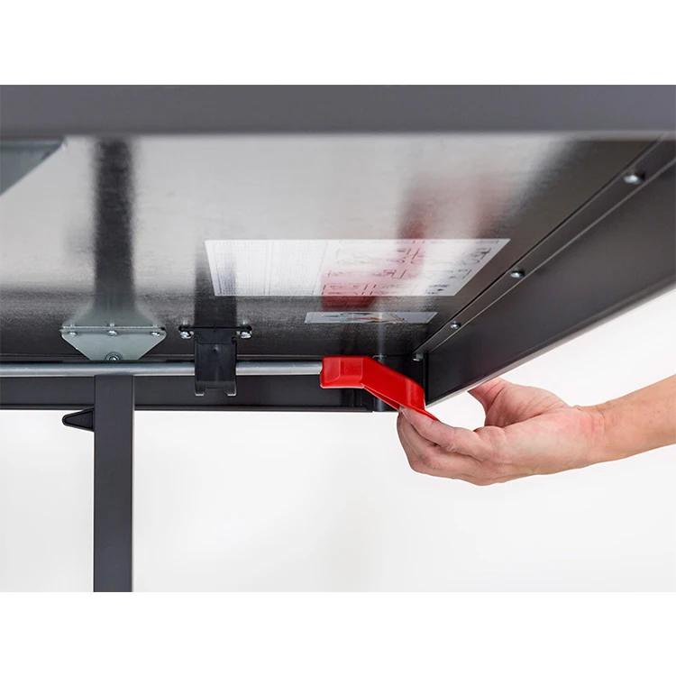 Wholesale double-folding convenient movable table tennis table