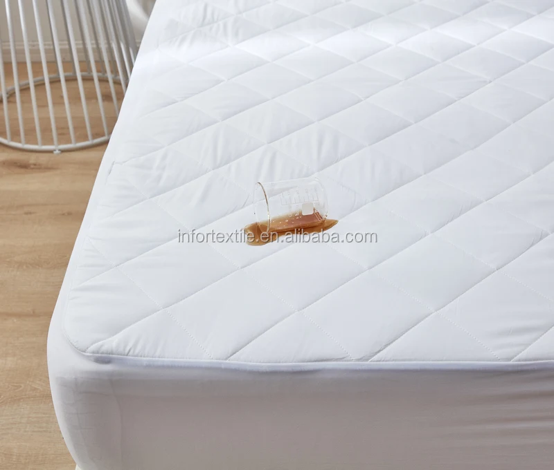 Superior organic terry waterproof bug proof fitted waterproof crib mattress protector cover