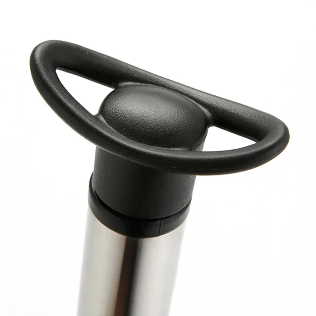 Custom Vacuum Pump Red Wine Bottle Sealer Saver Silicone Wine Stopper