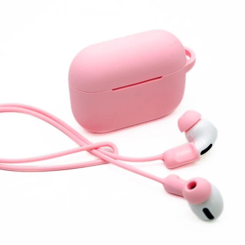 
Personalized shockproof silicone protective case for airpods airpods pro 