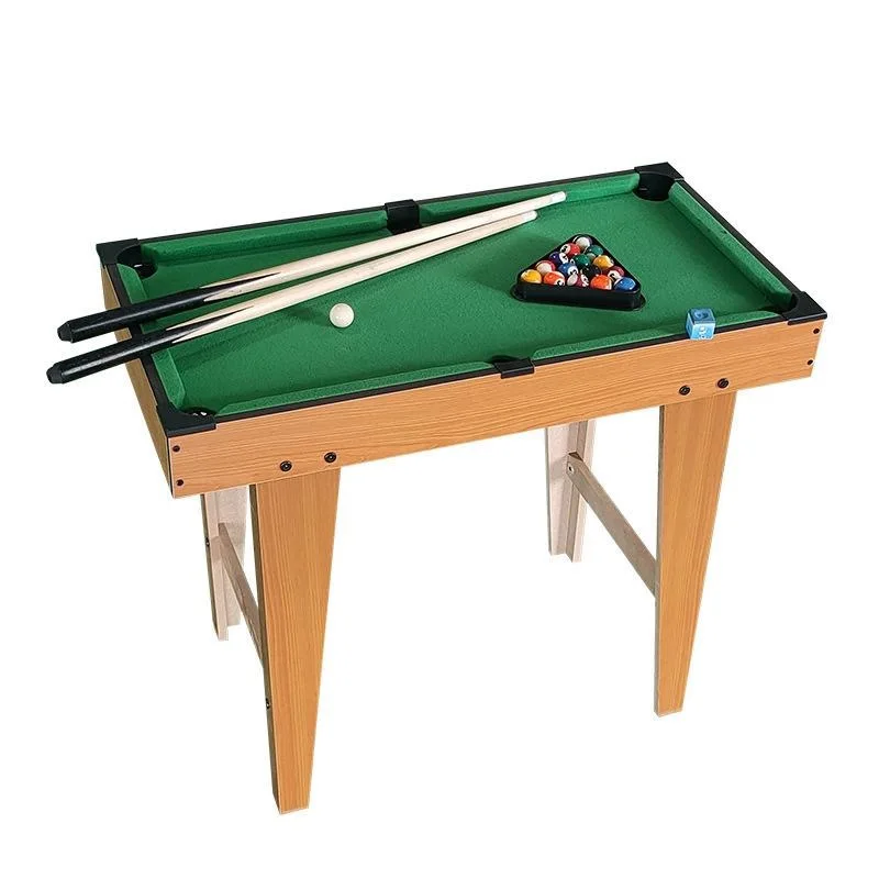 MR 2024 Most Popular Mini High Foot Billiards Table Childrenjacket Indoor Ball Tablpantme Boys Snooker Play Pool Game Solid Wood
