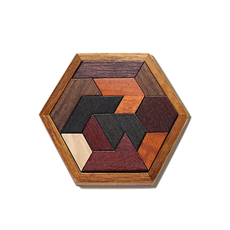 
Classical Educational Enhance Intelligence Children Wooden Puzzle 