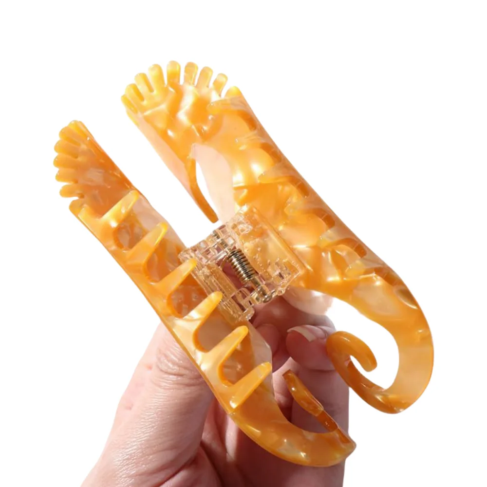 Hippocampus Acetate Plate Acrylic Hairpin Stylish Hair Claws