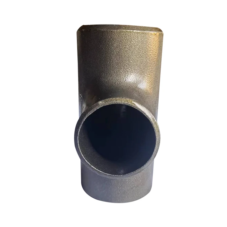 Hot Sale Custom Stainless/carbon steel 304 316 Weld reducing seamless tee