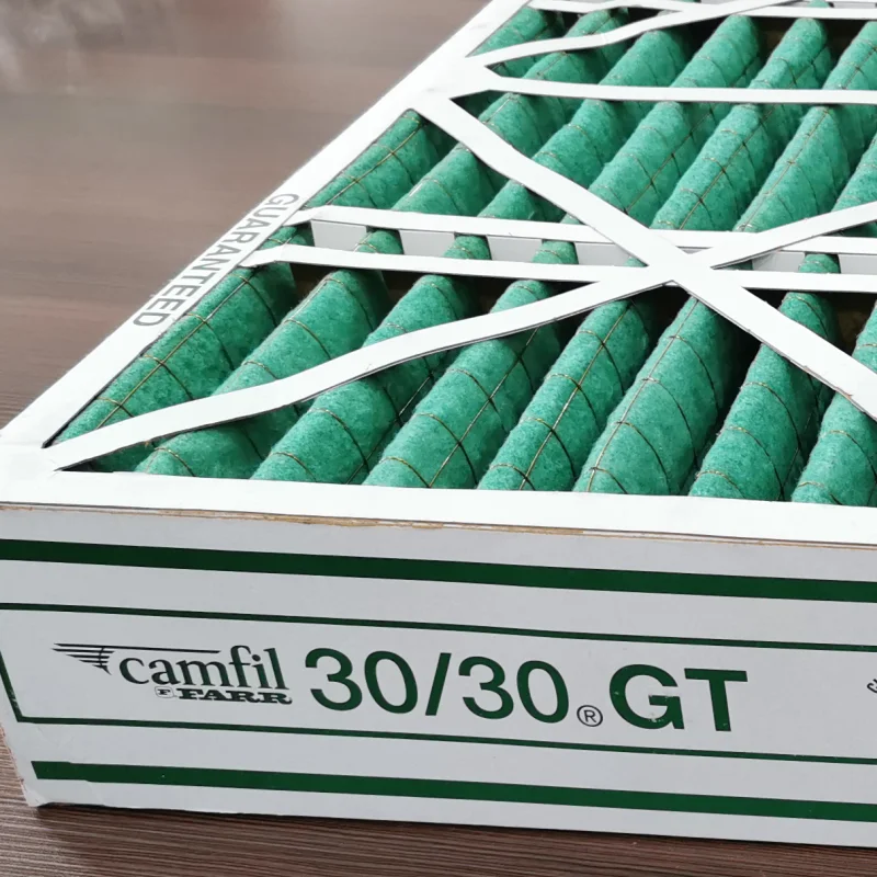 Customized Size Cardboard Frame Pleated G4 Air filter Replacement For HVAC & AC Furnace System Dust Collection