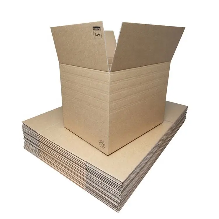 Custom logo corrugated paper shipping box house move cardboard big carton packing box